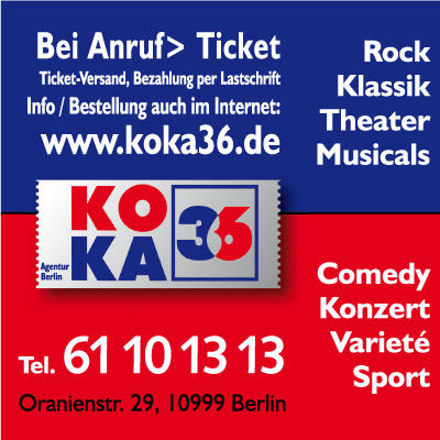 Tickets KoKa 36